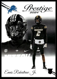 Ennis Rakestraw 2024 Panini Prestige #323 RC Detroit Lions - Picture 1 of 2