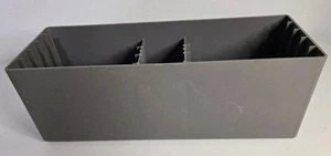 Vintage Nintendo NES 10-Game Cartridge Storage Organizer – Gray Plastic Holder - Picture 1 of 6