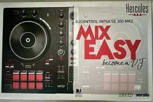 Hercules DJ Control Inpulse 300 MK2 2-Channel DJ Controller Open Box Never Used - Picture 1 of 7
