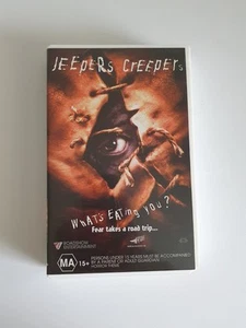 Jeepers Creepers VHS (2001) Terror Thriller Cult Classic - En muy buena condición - Imagen 1 de 5
