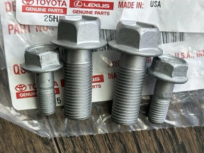 1998-2000 Lexus GS400 OEM Front Caliper Bolts Set 17mm (qty 2) and 14mm (qty 2) - Image 1 of 4