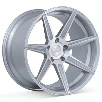 20x9"Ferrada Wheels F8-FR7 Machined Silver Flow Formed Rims Foto 1 de 4