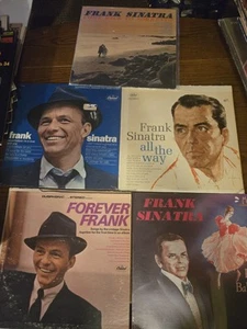 5 Frank Sinatra LPs: Sorrento, Nevertheless, Forever, All The Way. Ballerina - Picture 1 of 1