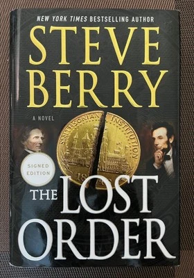 The Lost Order: A Novel (Cotton Malone) - SIGNED HC By Berry, Steve - Excellent - Image 1 of 4