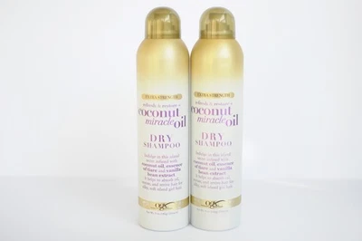 OGX Extra Strength Refresh Restore Dry Shampoo Coconut Miracle Oil 5 oz Lot of 2 - Image 1 of 4