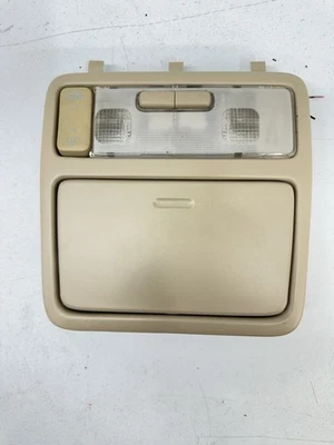 Toyota Avalon 2000-2004 consola superior domo mapa luz lámpara techo corredizo bronceado T32 Foto 1 de 4