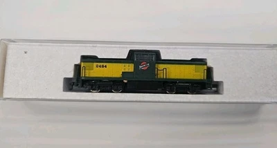 Kato/Con-Cor  701 N Scale Chicago Northwestern Center Cab Switcher 2484 CNW - Image 1 of 4
