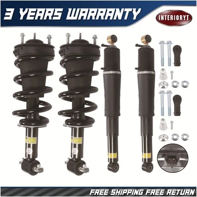 Front&Rear Air Shocks Struts Magnetic Ride For 07-14 Cadillac Escalade GMC Yukon - Изображение 1 из 4