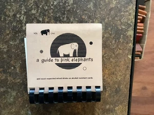 1952 Volume One "A Guide To Pink Elephants" 200 Drink Guide - Picture 1 of 10