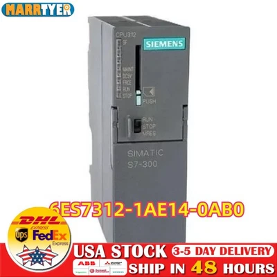 Nueva CPU Siemens 6ES7 312-1AE14-0AB0 6ES7312-1AE14-0AB0 SIMATIC S7-300 312 Foto 1 de 4