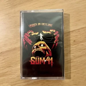 Sum 41 Order In Decline Limited Edition Red Cassette Tape 2019 New Unopened - Picture 1 of 2