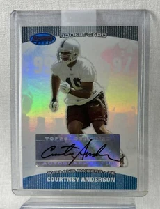2004 Bowman's Best Courtney Anderson #169 Rookie Auto RC - Picture 1 of 6