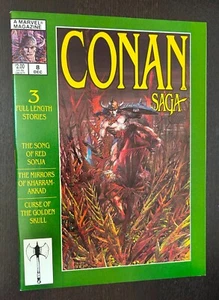 CONAN SAGA #8 (Marvel Comics 1987) -- Casi nuevo- - Imagen 1 de 2