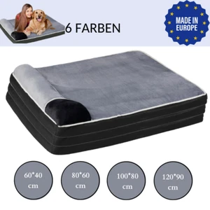 RAIKOU orthopädisches Hundebett kleine und Große Hunde flauschig Hundematte - Bild 1 von 32