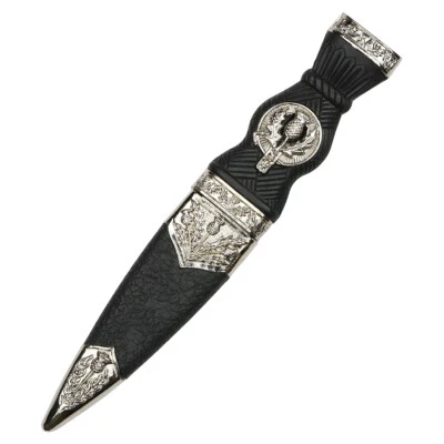 Top cromado de cardo Sgian Dubh Foto 1 de 3
