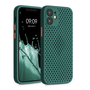 Funda trasera perforada de silicona para Apple iPhone 12 mini - Imagen 1 de 9