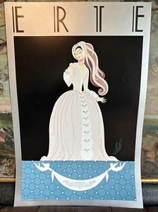 PÓSTER SERIGRAFÍA ORIGINAL ERTE "LA TRAVIATA" SOBRE PAPEL - Imagen 1 de 4