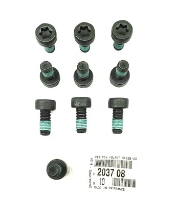 10x Original Peugeot Screws Flywheel Berlingo, C4, C5, Expert - 203708 - Image 1 of 2