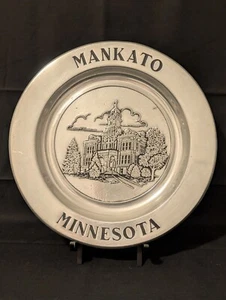 Wilton RWP -- MANKATO, MINNESOTA -- Commemorative Plate Aluminum 11" diameter - Picture 1 of 8