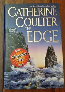 THE EDGE Autographed Copy Hardback HC Book Signed CATHERINE COULTER - Picture 1 of 8