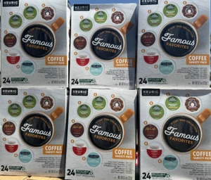 Keurig Famous Favorite Variety Pack Medium Roast K Cup Coffee Pod 144ct check BB - Picture 1 of 4