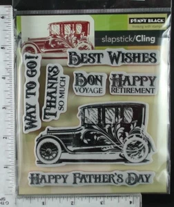 Cling rubber stamp, VARIOUS LARGE - Picture 1 of 26