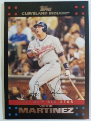 2007 Topps Updates & Highlights Baseball #UH264 Victor Martinez -- All-Star - Image 1 of 3