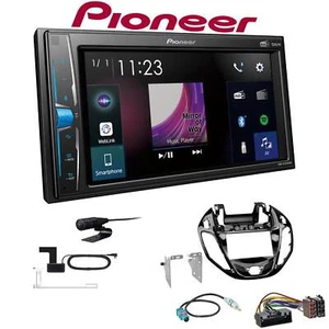 Pioneer Multimedia Autoradio Bluetooth DAB+ für Ford B-Max ab 2012 piano black - Bild 1 von 6