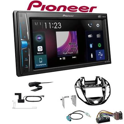 Pioneer Multimedia Autoradio Bluetooth DAB+ für Ford B-Max ab 2012 piano black - Bild 1 von 4