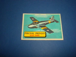 PLANES trading card #30 TOPPS 1957 Army Navy Marines Air Force PRINTED IN U.S.A - Picture 1 of 4