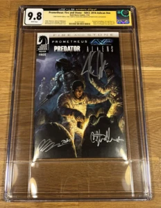 Fire and Stone: Prometheus SDCC, CGC 9.8 JSA signed by Sebela, Tobin, Williamson - Picture 1 of 6