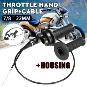 Replacement Throttle Grip & Cable: 110cc-125cc Dirt Bikes - Picture 1 of 7