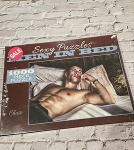 Rompecabezas sexy, hombres en la cama, 1000 piezas, *Persecución*, sellado de fábrica  - Imagen 1 de 4
