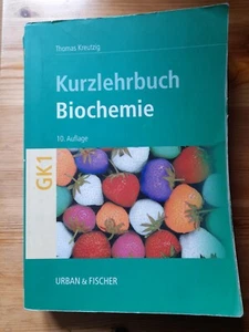 Biochemie Kurzlehrbuch Kreutzig Thomas 10. Auflage Urban & Fischer - Bild 1 von 3