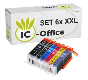 Druckerpatronen für den Canon Pixma PGI580 CLI581 XL TS8150 TS8150 TS8151 Set 6x - Bild 1 von 7