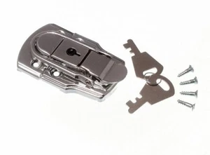 20 X Cierre Funda Cierre Agarrar CP Cromado Con 2 Llaves 72mm X 45mm Onestop - Imagen 1 de 1