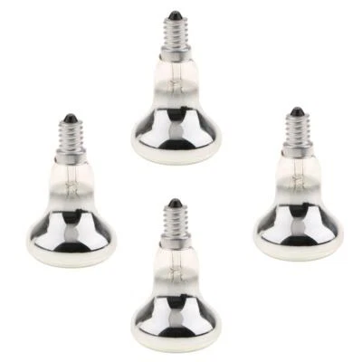 4x R50 E14 Lamp Reflector Clear Light Bulb Replace Bulb 40W - Image 1 of 4