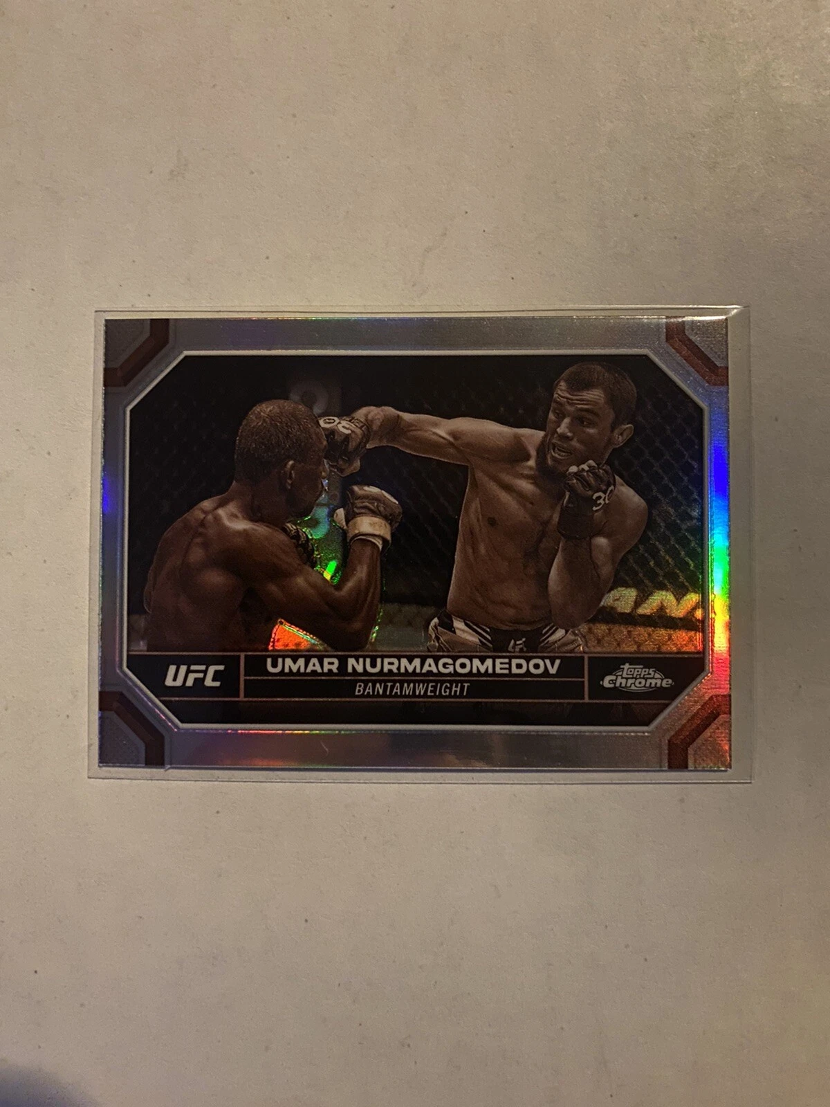 2024 Topps Chrome UFC Sepia Refractor Umar Nurmagomedov #189