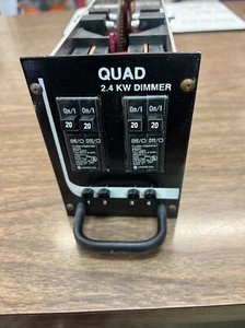 TTI Theatre Techniques PS-2.4Q Quad 2.4 KW  Dimmer Module (USED). - Picture 1 of 4
