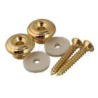 Guitar Strap Buttons in Chrome For Acoustic Electric Guitar Classical Guitar
