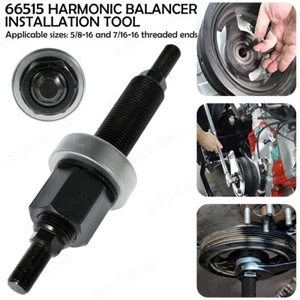 66515 Harmonic Balancer Installation Tool for Chevy SBC BBC 5/8-16 & 7/16-16 - Bild 1 von 11