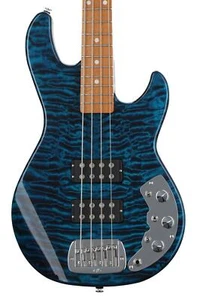 G&L Custom Shop L-2000 Bass Guitar - Peacock Blue - Picture 1 of 7