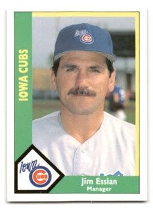 Jim Essian 1990 CMC béisbol #99 Iowa Cubs - Imagen 1 de 2