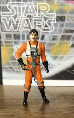 Figura de acción piloto Hasbro Star Wars 2007 - 30 aniversario - Biggs Darklighter Foto 1 de 4