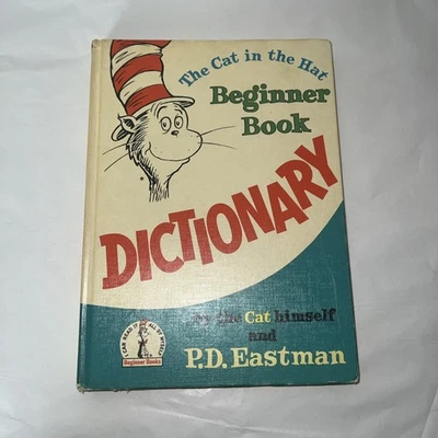 The Cat In The Hat Beginner Book Dictionary 1964 Dr. Seuss P.D. Eastman 1964 - Image 1 of 4