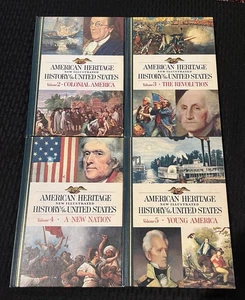 Lot of 4 American Heritage New Illustrated History of the United States Books - Bild 1 von 9