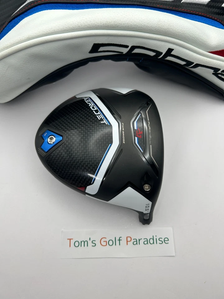 Cobra AeroJet 10.5 Driver Head only With Head Cover Right-Handed 2309 - Image 1 of 4