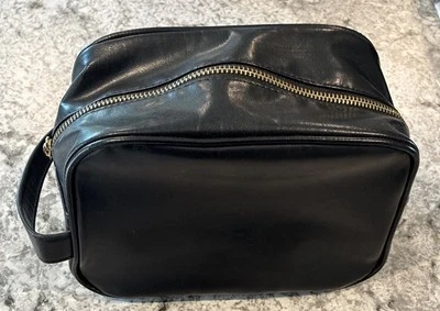 DOLCE & GABBANA красоты искусственной кожи черный макияж туалетных принадлежностей косметичка - Изображение 1 из 4