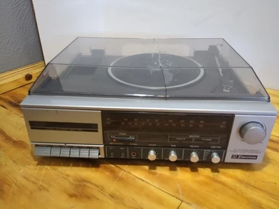 Emerson M2405 Stereo Receiver Cassette Record Player Parts/Repair UNTESTED - Image 1 of 4