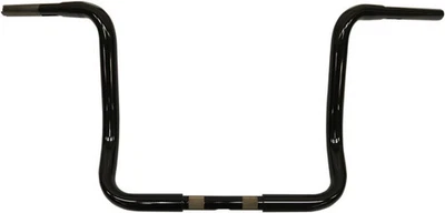 LA Choppers 1-1/4 pulgadas. Manillar colgante Touring Ape - 12 pulgadas - Negro brillante Foto 1 de 3